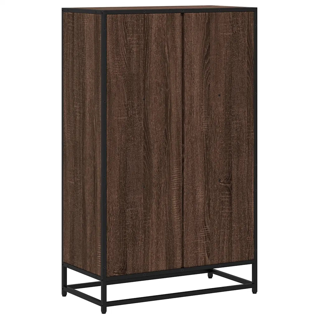 Libreria Rovere Marrone 65,5x33x107,5 cm in Legno Multistrato