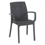 Sedia in polipropilene bianca 57x59xh.86