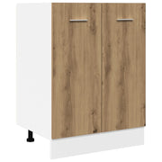 Pensile da cucina | Armadio Inferiore ¡°Lyon¡± Rovere Artigianale 60x46x81,5 cm