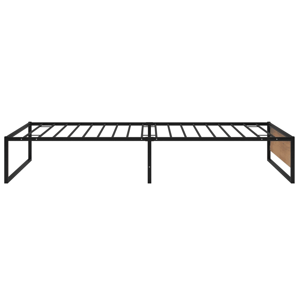 Giroletto Nero in Metallo 90x200 cm 324813
