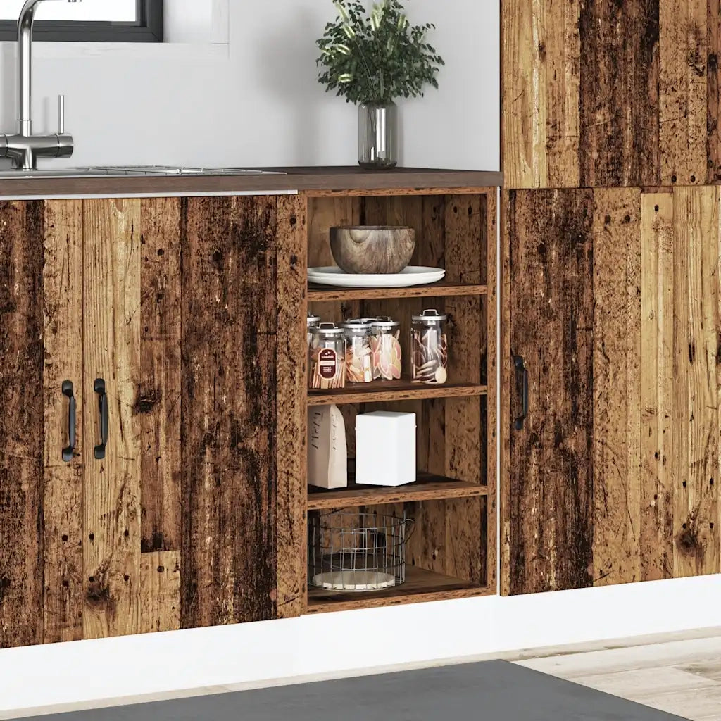 Armadio Inferiore Â“RigaÂ” Legno Antico 40x44,5x81,5 cm
