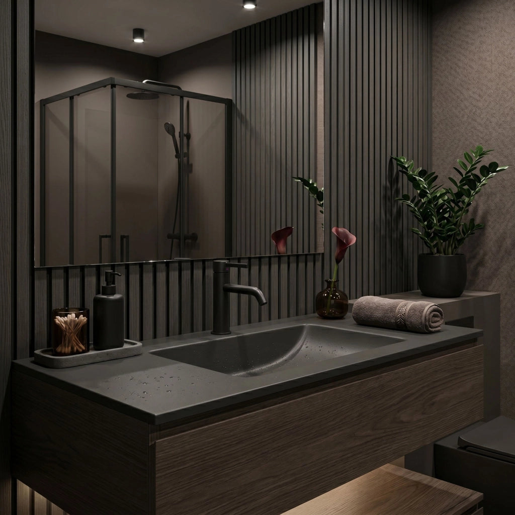 Rubinetto Da Bagno Rea Rivo Black