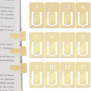 12 Pcs Clip per Organizzatore di Pagine - Numerevoli Mini Clip per Pagine di Pianificazione