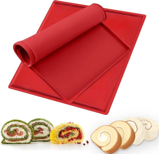 Set di Piatte in Silicone da 2 per Padelle e Cottura, Grande Formato e Antiscivolo