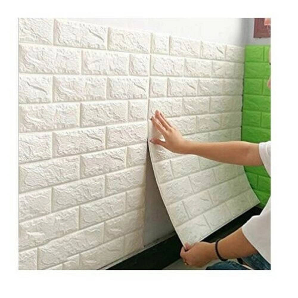 Trade Shop - Pannelli Adesivi Rivestimento Effetto Pietra 3d Per Muri Decorazione Pareti Vive -