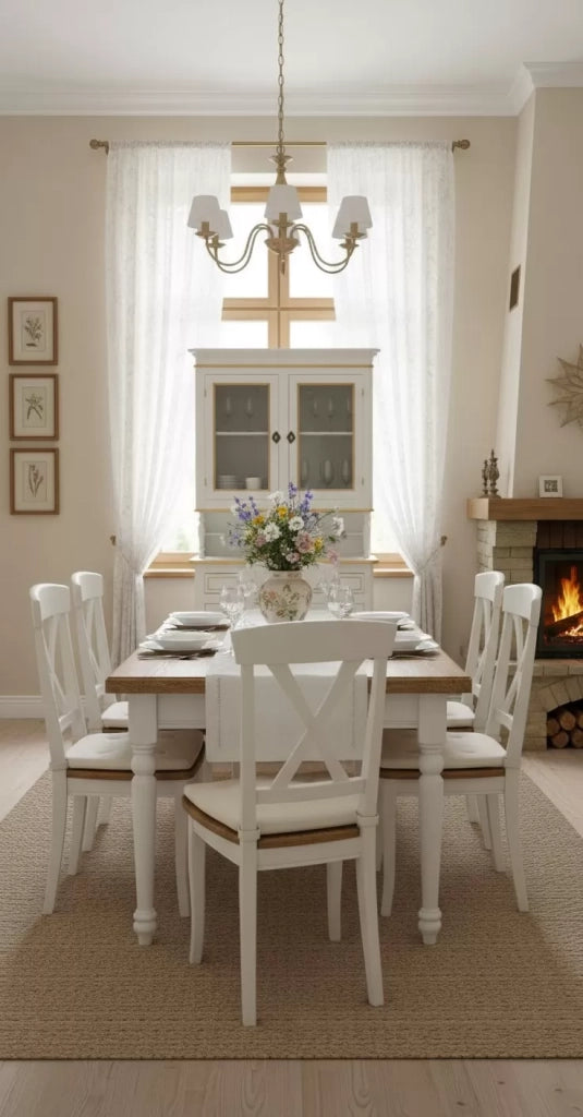 Cristalliera 2 porte shabby legno bianco decorata filo oro 104x43x208 - Mobili 2G