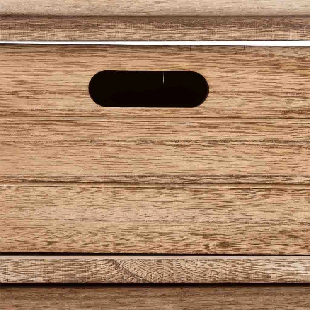 Cassettiera in legno con 3 cassetti in legno 40x29x58