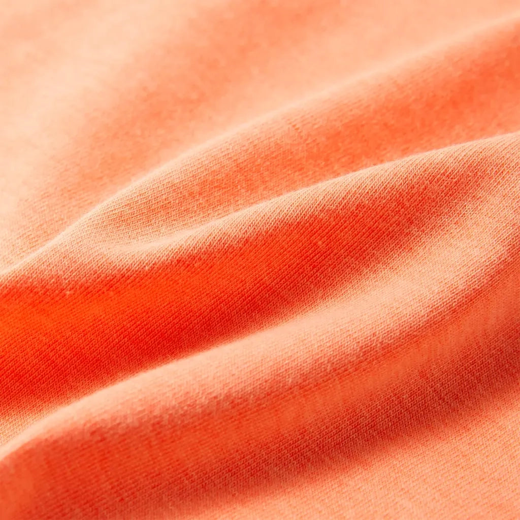 Maglietta da Bambina Arancione Neon 116 10721