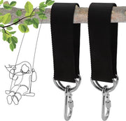 Bevestigazione oscillante Resistente fino a 200 kg - Oscillazione del giardino - Bevestigazione della lettiera - Ondulazione del cordone - Grappino - Cintura in nylon duraturo e acciaio inossidabile - Bevestigazione della lettiera