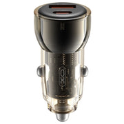 XO CC60 - CARICATORE DA AUTO 60W - 1 x USB A - 1 x USB-C