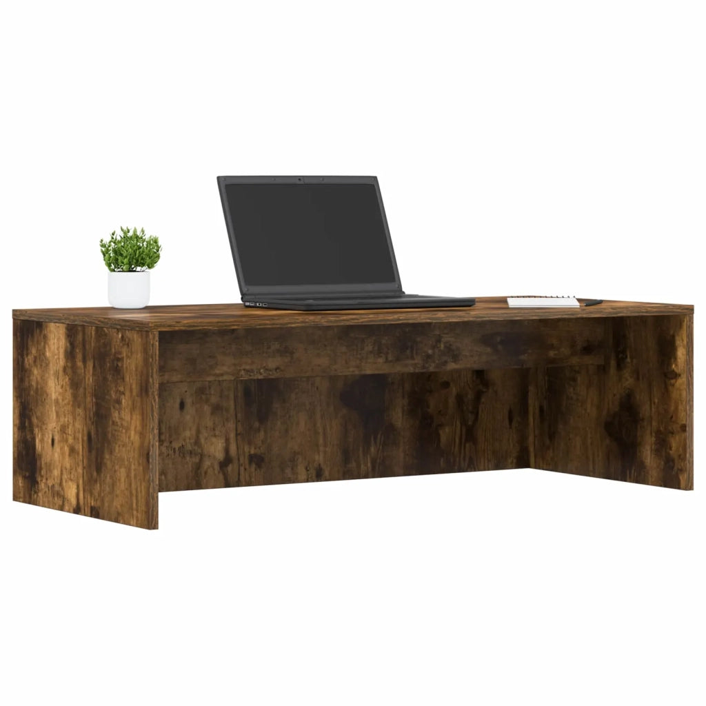 Scrivania a parete Rovere fumé 100 x 45 x 30 cm 891404