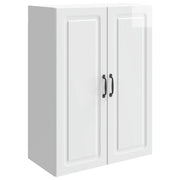 Mobiletto a muro Bianco Lucido 66 x 34,5 x 90 cm 899249