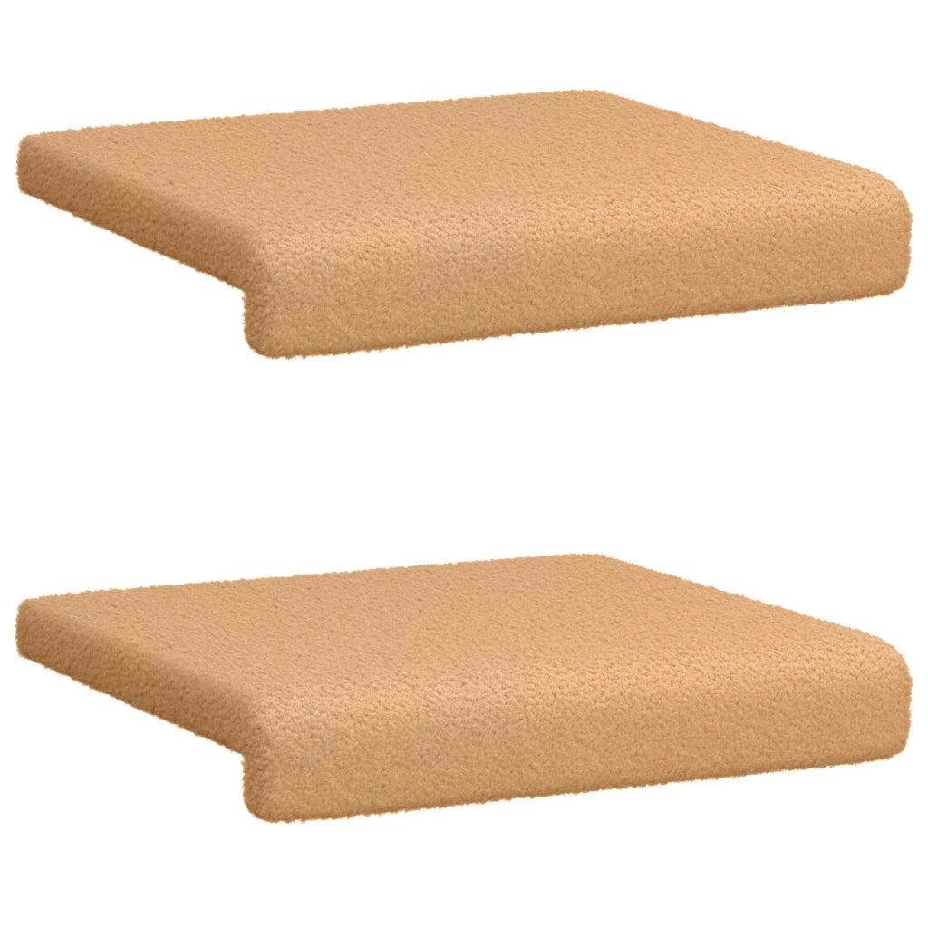 Cuscino per panchina 2 pcs Tessuto Sherpa Beige 42043077