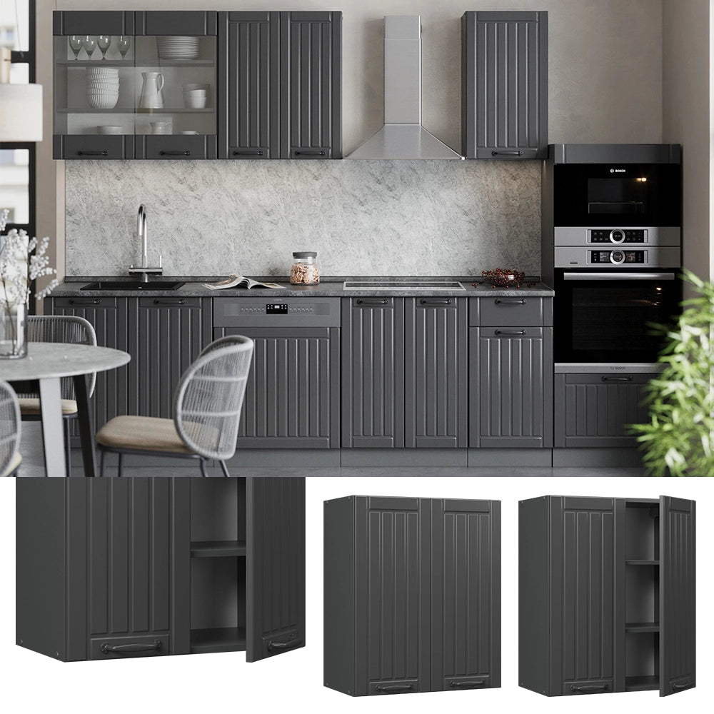 Vicco Pensile da cucina Grigio scuro 60 cm