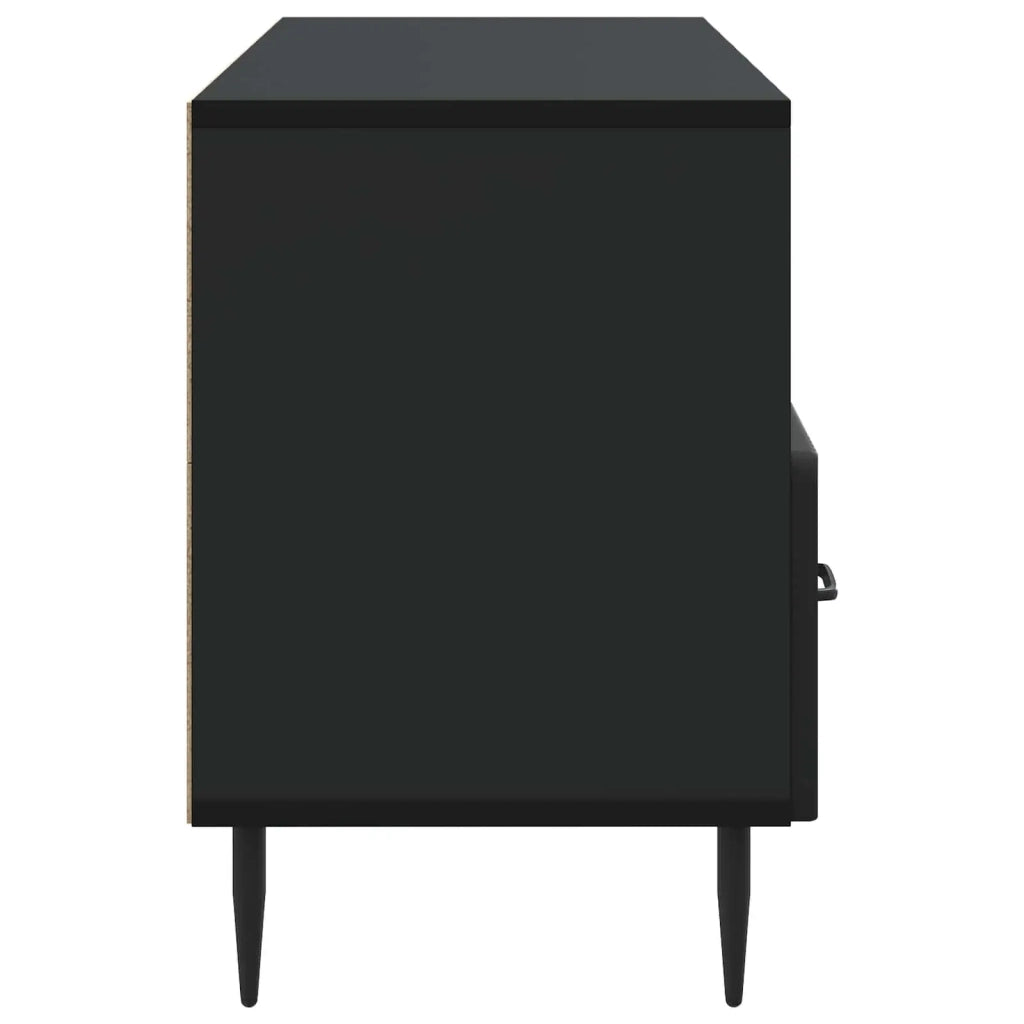 Mobile TV Nero 102 x 34,5 x 50 cm Legno ingegnerizzato 894906