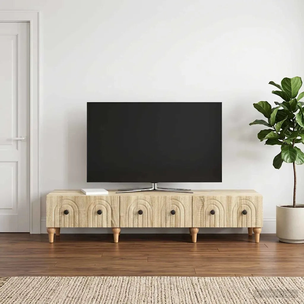 Mobile TV Rovere Sonoma 147 x 34,5 x 30 cm Legno ingegnerizzato 894247
