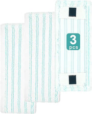 Dweildoeken 3 Wisperhoofden - Adatto per Leifheit Clean Twist M Ergo Micro Duo - Dweildoeken Indipendenti - Coperchio di Ricambio per Philips OneUp - Assorbimento d'Acqua Efficiente - Disinfezione Intensa - Dweil