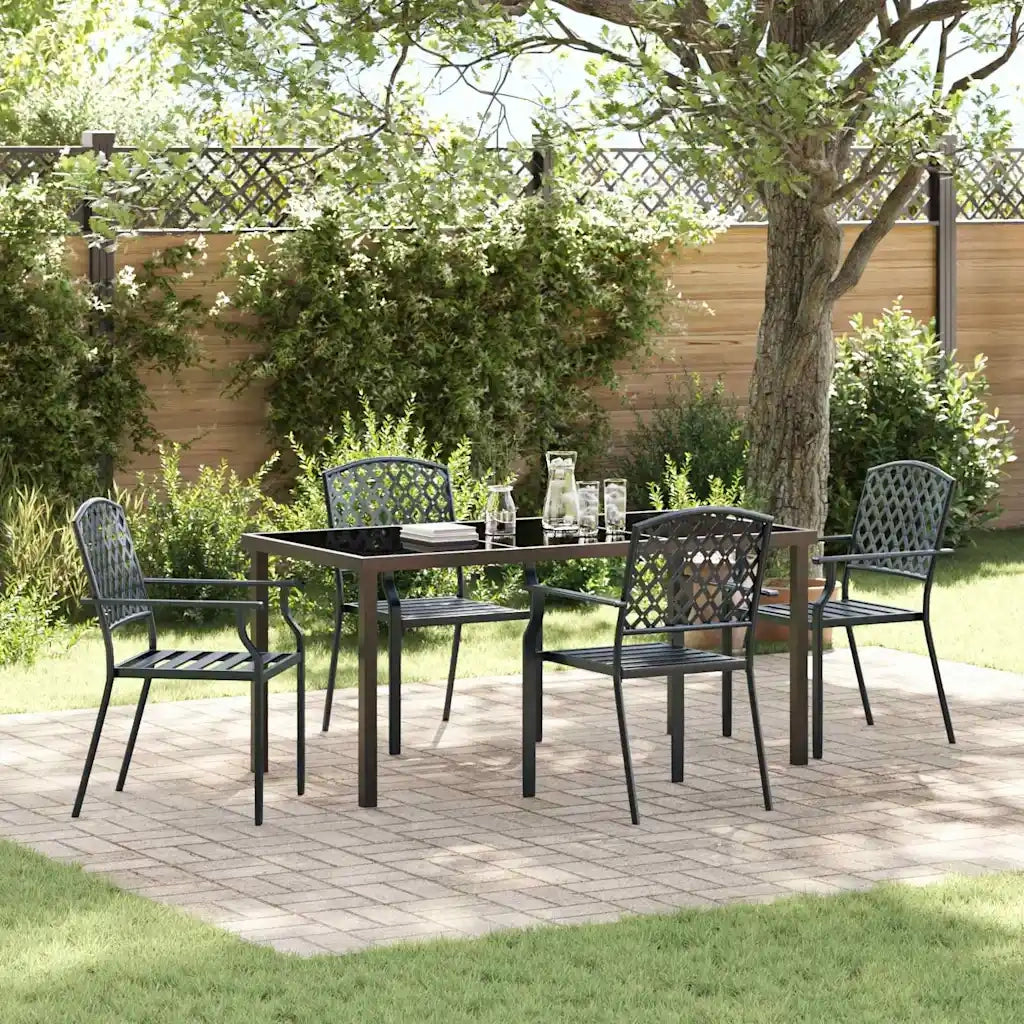 Set da Pranzo per Giardino 5 pcs Antracite 3379306
