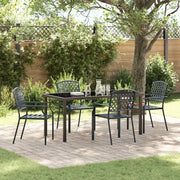 Set da Pranzo per Giardino 5 pcs Antracite 3379306