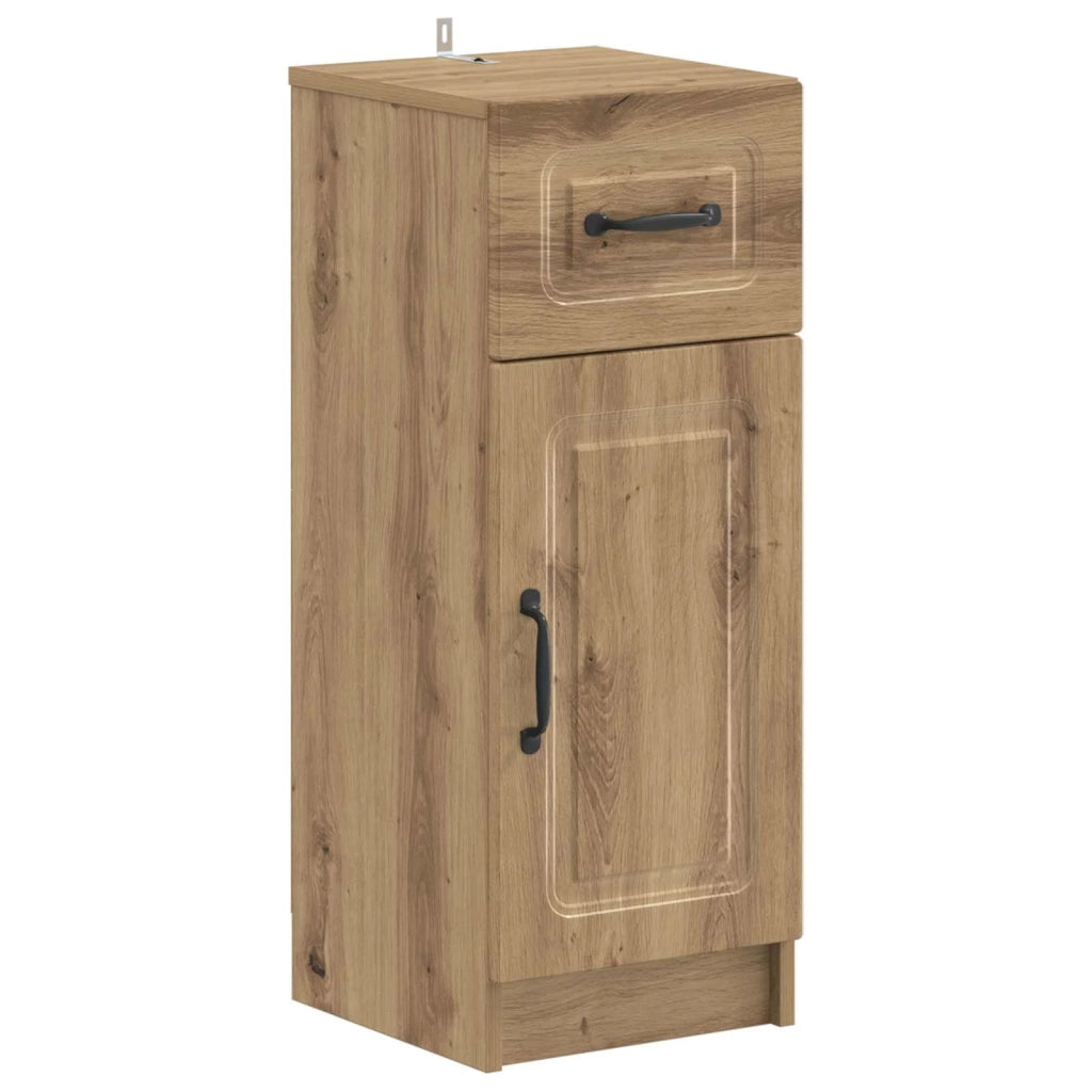 Mobiletto da Bagno UTRECHT Rovere Artigianale 30 x 31 x 77 cm 897714