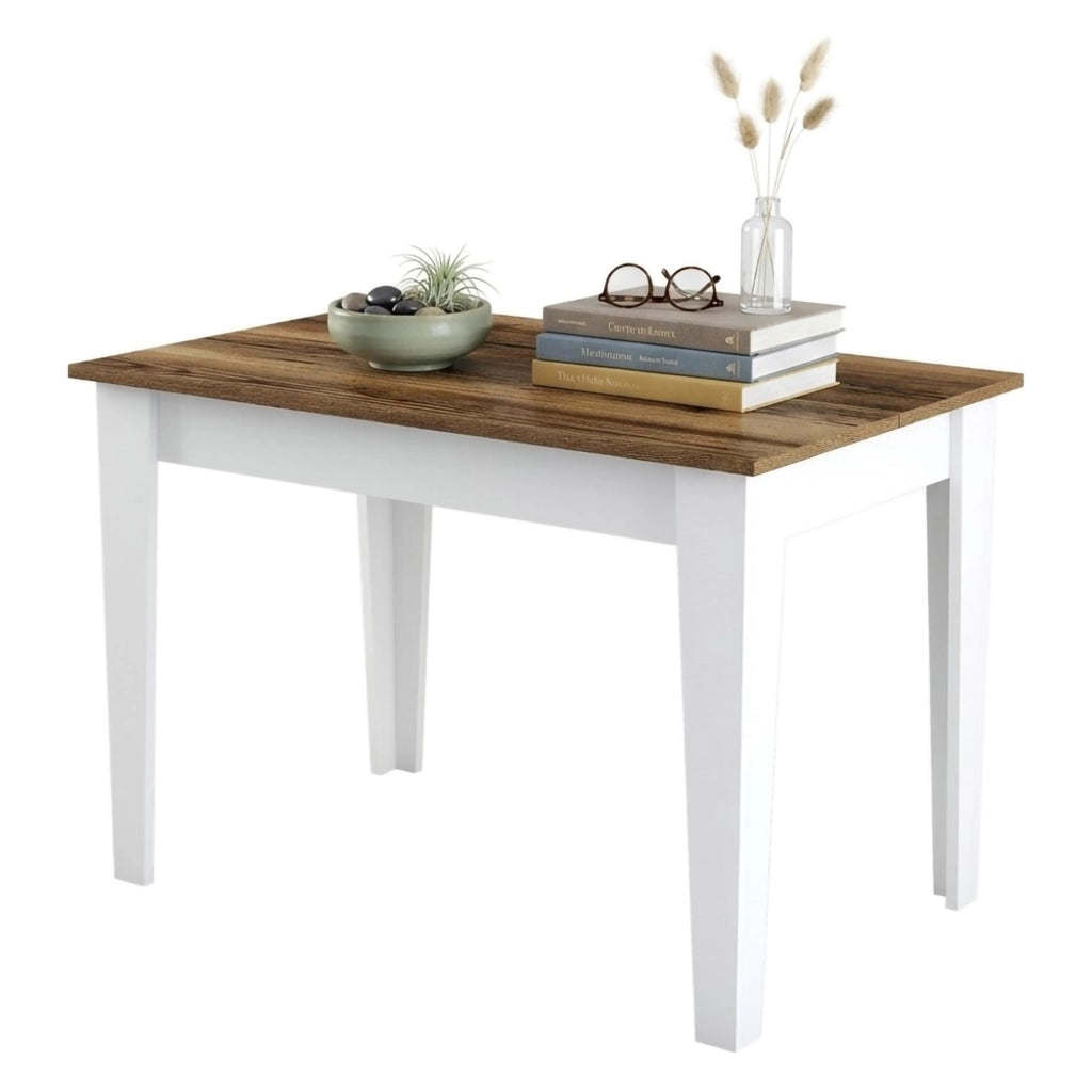 Zane, Tavolo Fisso 6 Posti, 110x72x75h cm Bianco