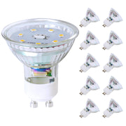 ZMH bombilla LED 5W lámpara de bajo consumo ángulo de haz 110° foco reflector bombilla