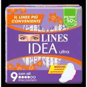 LINES IDEA ASSORBENTI ULTRA GIORNO ALI 9 PZ OKY