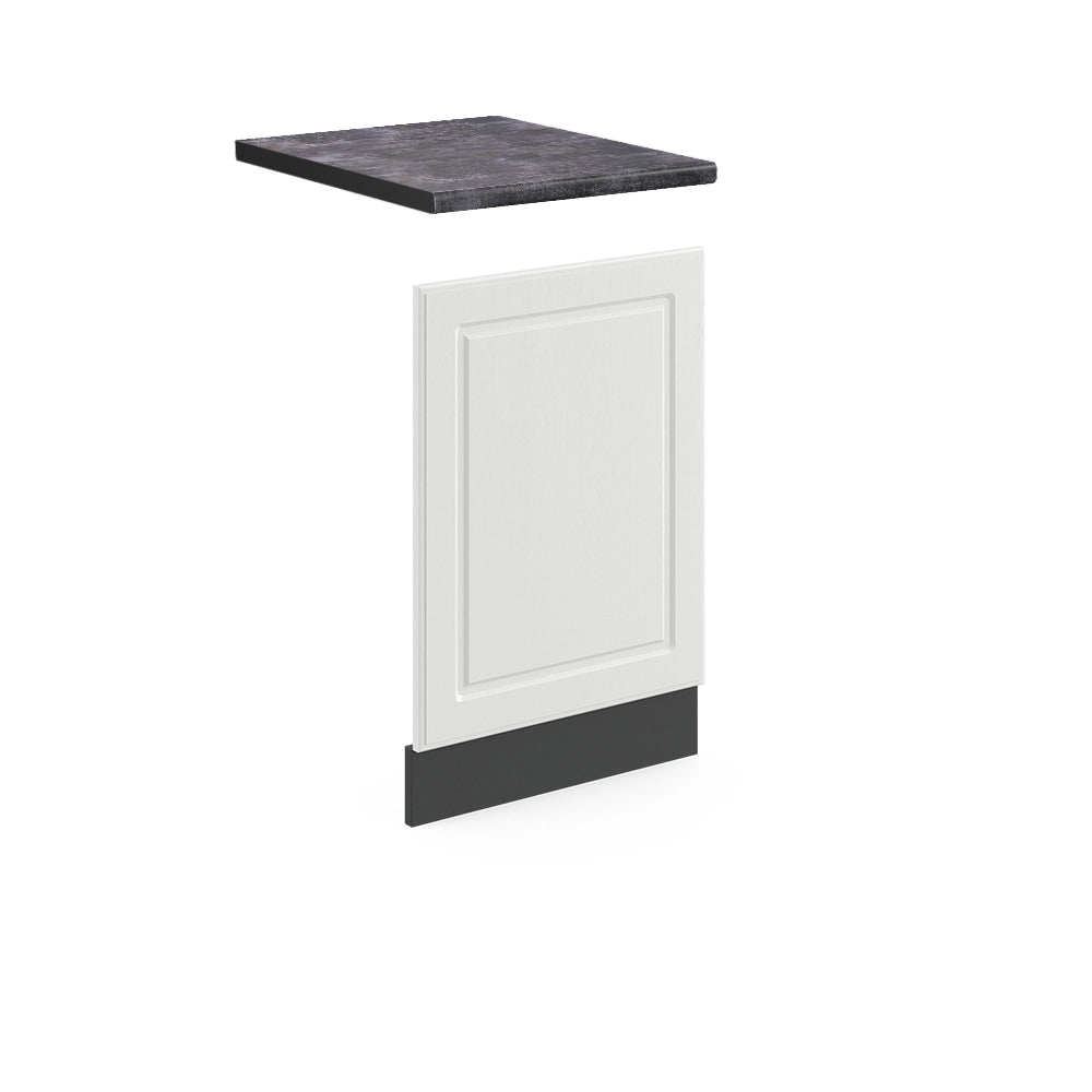 Vicco Pannello frontale Bianco casa di campagna 45 cm , PL Antracite