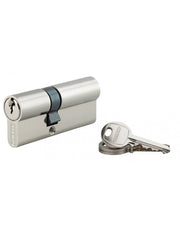 Cilindro europeo SA 30 x 55 mm nichelato, 3 chiavi – THIRARD