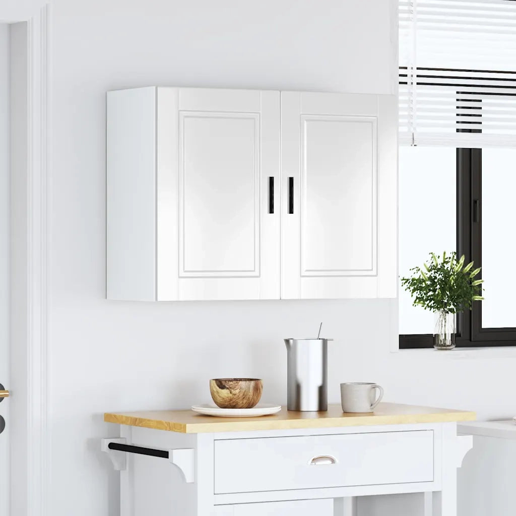 Pensile da Cucina Porto Bianco Lucido in Legno Multistrato