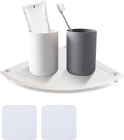 Organizzatore per sifone e contenitore - Organizzatore di cucina con supporto per asciugamano (bianco)