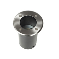 Set di 3 faretti rotondi da incasso per esterni illuminazione decorazione in acciaio inox 2402035