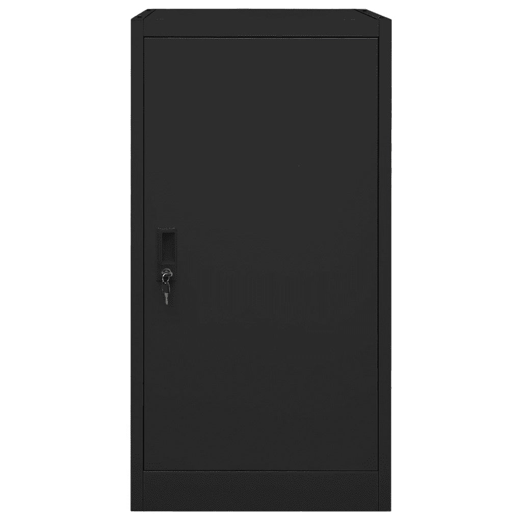 Armadio Porta Sella Nero 53x53x105 cm in Acciaio   cod mxl 51471