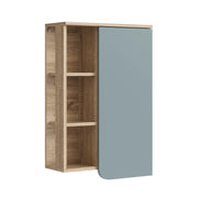 Vicco Mobile bagno Grigio-blu 50 x 75 cm con porta e vani aperti