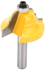 Frees Houtbewerking Dubbele Romeinse Ogee - Routerbit 8 Mm Schacht - Hardmetaal - 2 Fluiten - Hittebestendig - 55/61 Mm Lengte