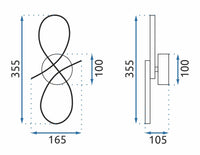 Lampada Led App1050-w Black