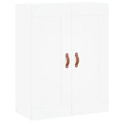 Armadietto a Muro | Mobile a Parete Bianco 69,5x34,90 cm in Legno Multistrato