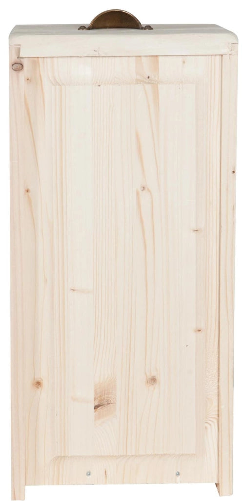 Biscottini Banco da lavoro Country in legno massello di tiglio grezzo L184xPR74xH92. Made in Italy
