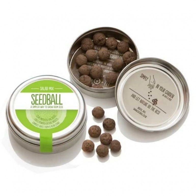 Salad Mix - mix di semi di insalate commestibili, confezione in alluminio