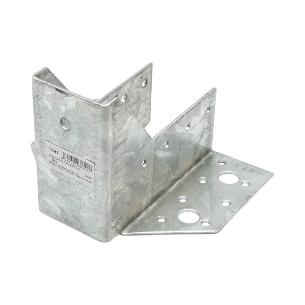 Supporto per trave tipo A 40 × 100 mm