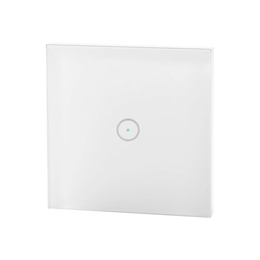 Interruttore Murale Connesso Wi-Fi 2.4GHz 300W per Illuminazione Semplice Bianco Nedis