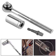 Trade Shop - Kit 3 Pezzi Chiave Universale A Bussola Da 7 A 19 Mm Avvita Svita Dado Bullone -