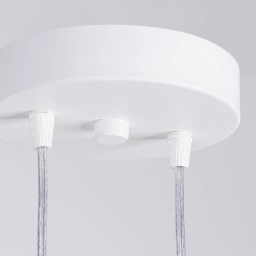 Lampada a sospensione LAGOS 2P bianco