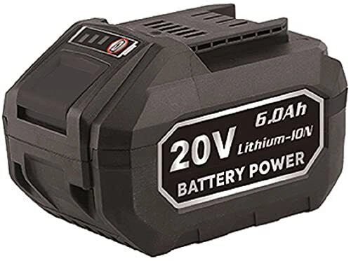 Vigor 90202-41 Batteria al Litio Li-Ion 20V 6 Ah per Elettroutensili VIGOR e SANDRIGARDEN serie 20V