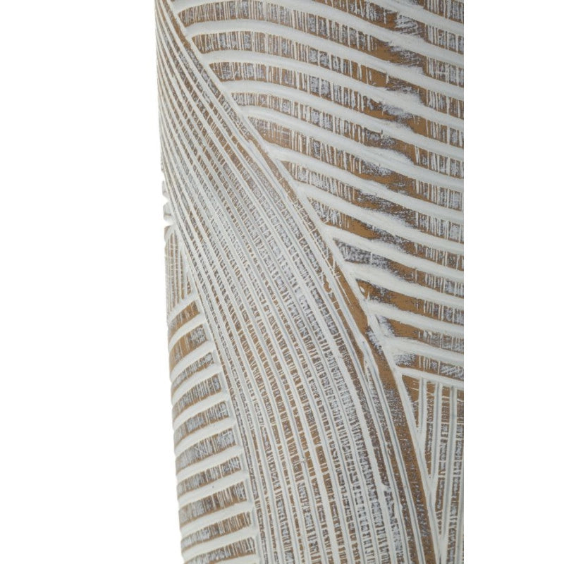 Vaso Resina Woody cm ø 18x45
