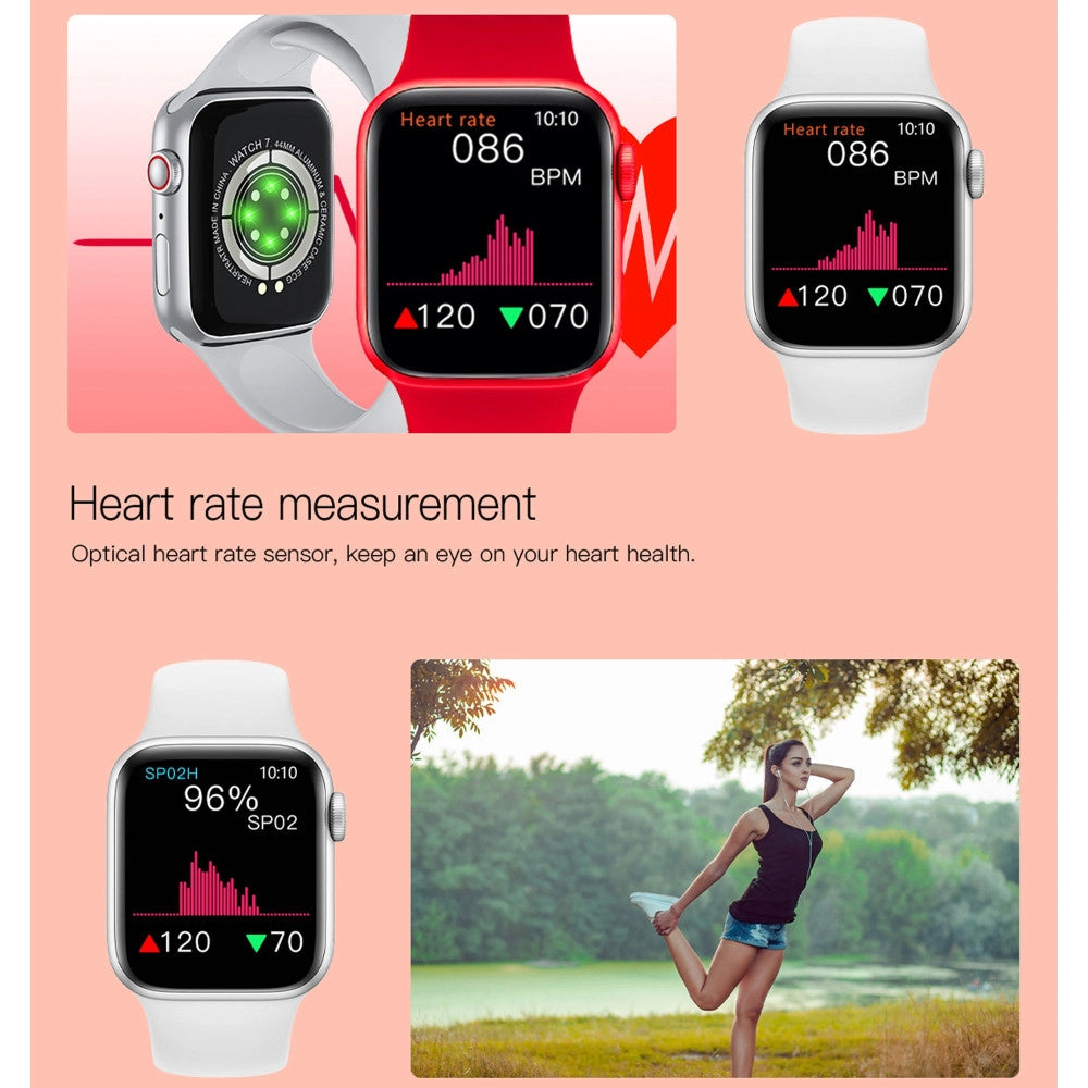 Trade Shop - Smartwatch Serie 8 Sport Fitness Cardio Musica Chiamate Bluetooth Android E Ios -