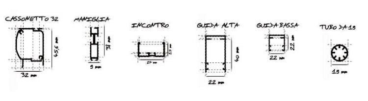 Zanzariera laterale a molla Z30 in kit da taglio Misure L150cm x H250cm - Colore Bronzo	
