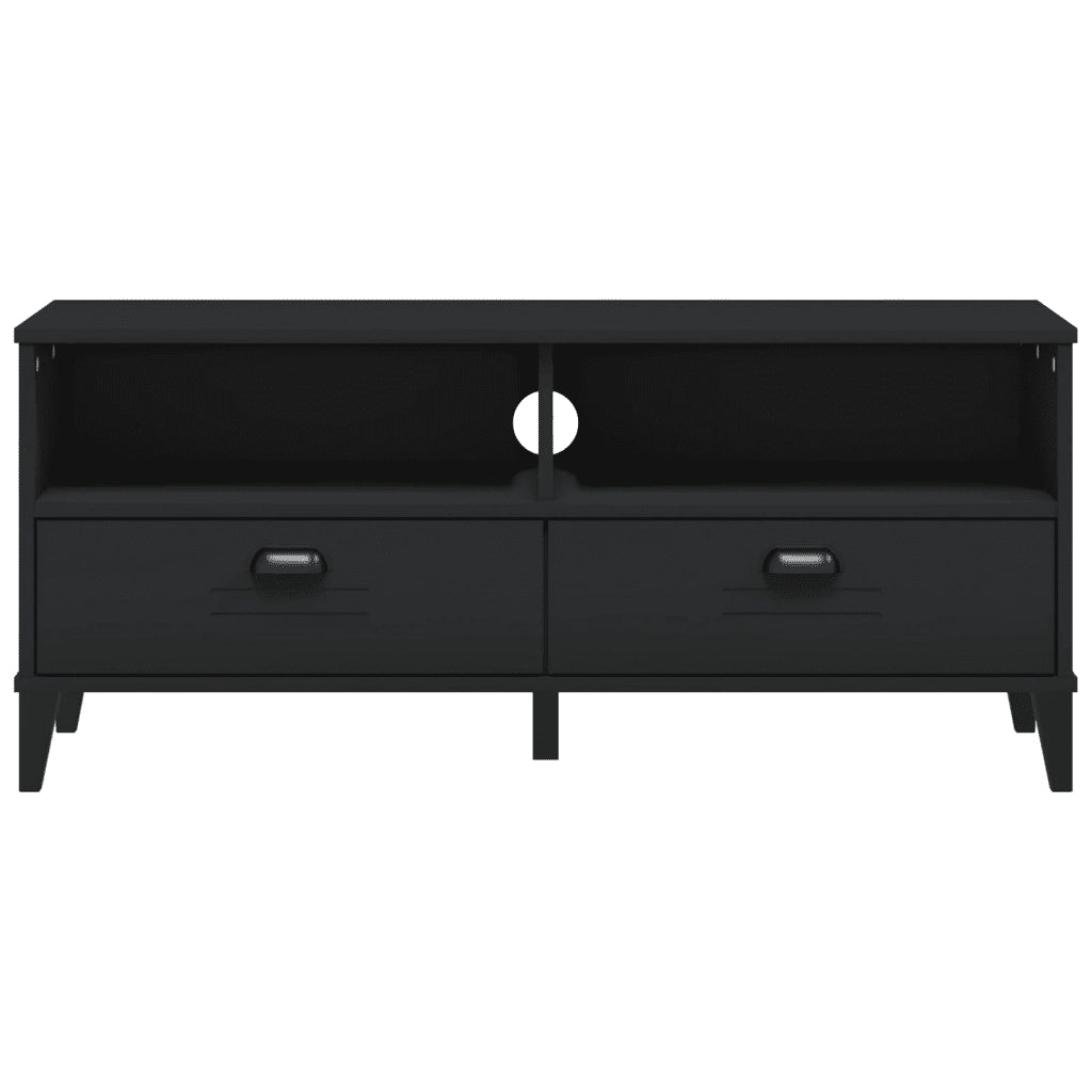 Scarpiera VIKEN Nera in Legno Multistrato 374930
