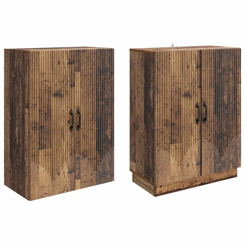 Set di armadi 2 pcs Legno antico Legno ingegnerizzato 3416788