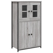 Credenza | Madia | Buffet da pranzo | Armadio da pranzo Grigio Sonoma 62x32x106,5 cm in Legno Multistrato